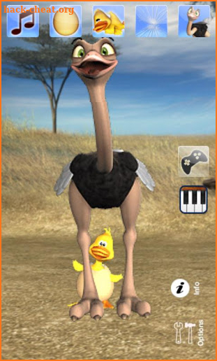 Talking Joe Ostrich AdFree screenshot