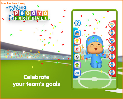 Talking Pocoyo Football screenshot