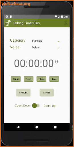 Talking Timer Plus screenshot