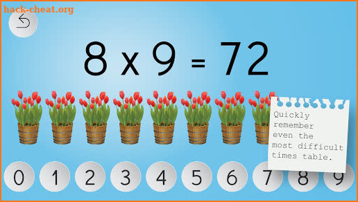 Talking Times Table screenshot