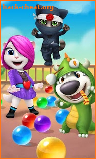 Talking Tom Bubble Shooter screenshot