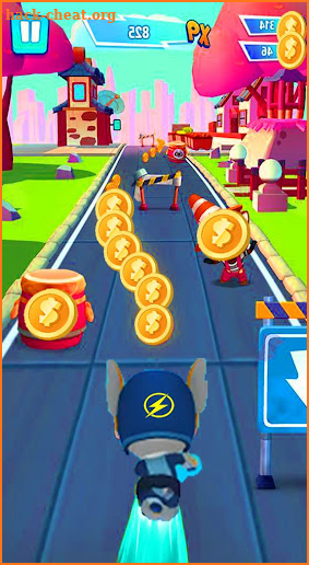 Talking Tom Hero Rush tutor screenshot