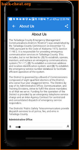 Talladega County 911 screenshot