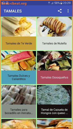 Tamales screenshot