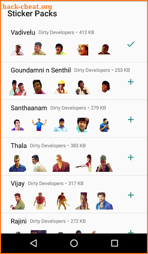 Tamil Stickers for WhatsApp (WAStickerApp) screenshot