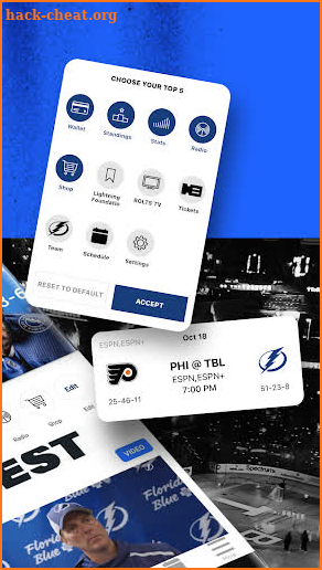 Tampa Bay Lightning screenshot