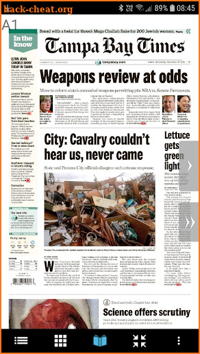 Tampa Bay Times e-Newspaper screenshot