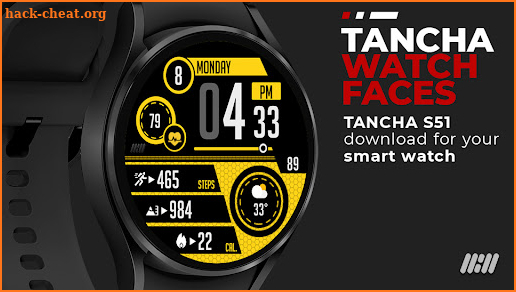 Tancha S51 Digital Watch Face screenshot