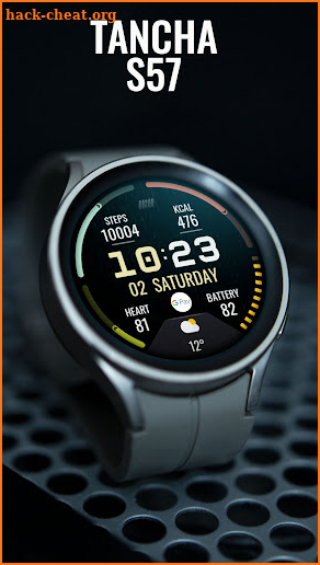 Tancha S57 Digital Watch Face screenshot