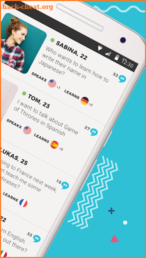 Tandem Language Exchange: Speak any language screenshot