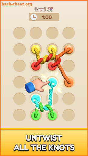 Tangle Rope 3D: Untwist Knots screenshot