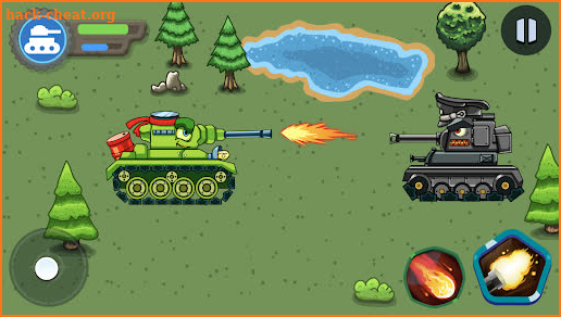 Tank battle games for boys screenshot