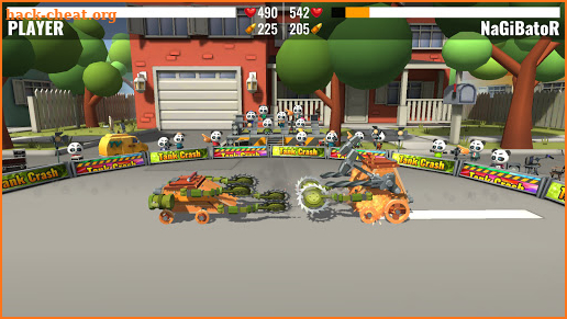 Tank Crash: Arena Battle Stars screenshot