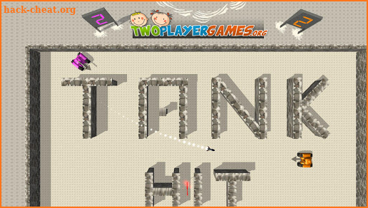 TankHit - 2 Player Tank Wars screenshot