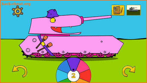 Tanktoon RanZar Coloring screenshot