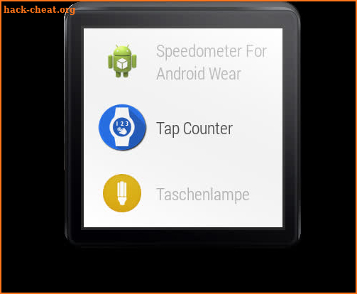 Tap Counter For Wear OS (Andro screenshot