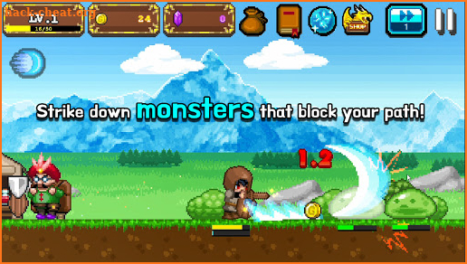 Tap Knight : Dragon's Attack screenshot