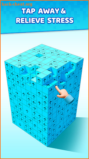 Tap Out - 3D Block Pop screenshot