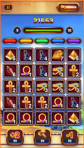 Tap Slot Number screenshot