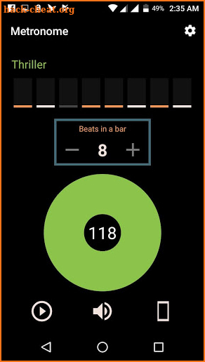 Tap Tempo - BPM counter screenshot