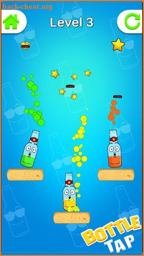 Tap the bottle - Bottle pop screenshot