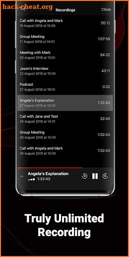 TapeACall: Call Recorder screenshot