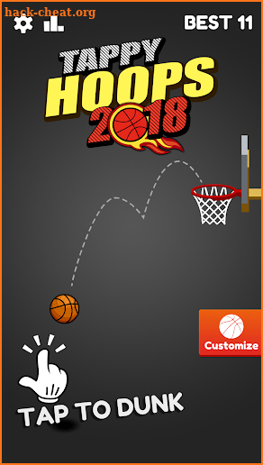 Tappy Basketball Shots screenshot