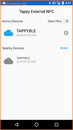 Tappy External NFC screenshot