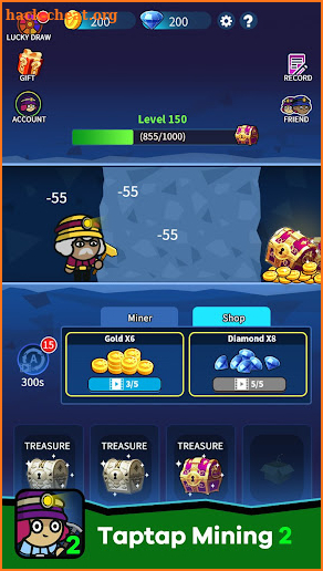 Taptap Mining2 screenshot