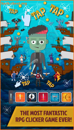 TapTastic Heroes - Idle RPG Clicker Game screenshot