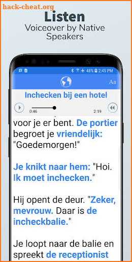 TapTerms Dutch screenshot