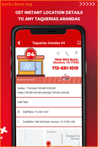 Taquerias Arandas screenshot