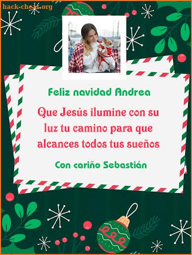 Tarjetas de navidad con fotos 🎄 screenshot