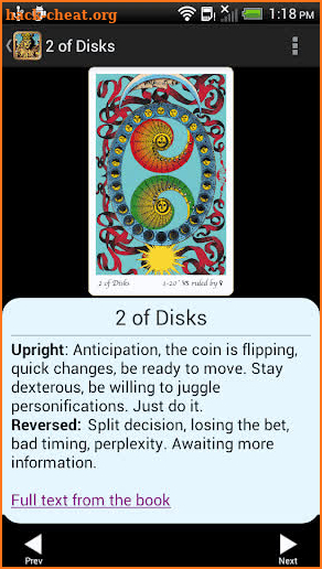 Tarot of the Holy Light screenshot