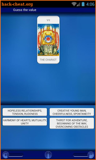 Tarot Thoth trainer screenshot