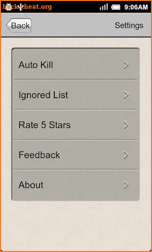 Task Killer screenshot