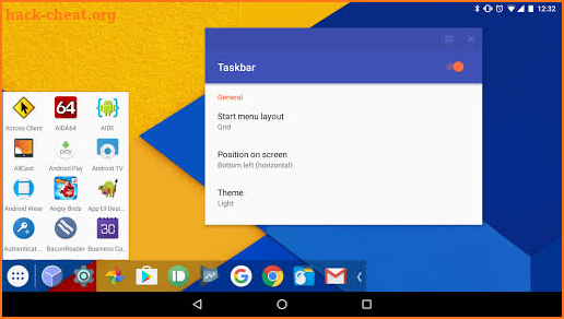 Taskbar - PC-style productivity for Android screenshot