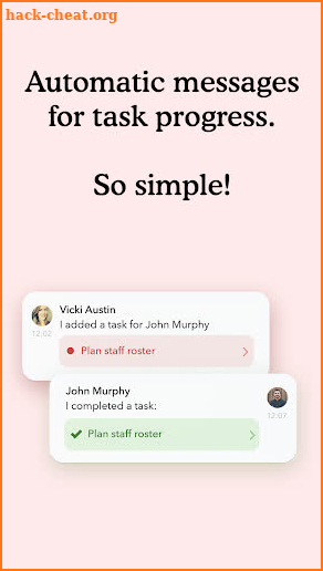 Tasks & Chat: Work App screenshot