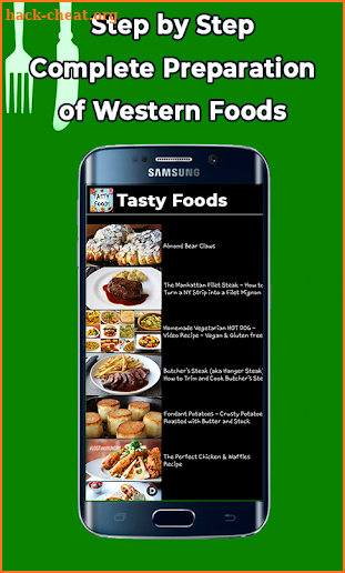 Tasty Food Yummly Homemade Recipes screenshot