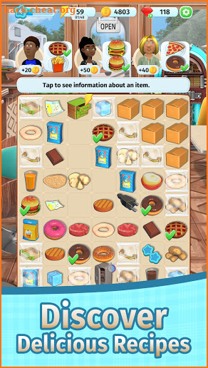 Tasty Merge - Delicious Restaurant Game screenshot