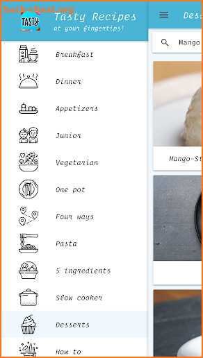 Tasty Recipes screenshot