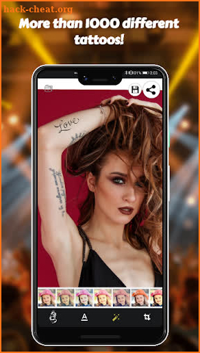 Tatoo - Tattoo Creator and Tattoo Editor screenshot