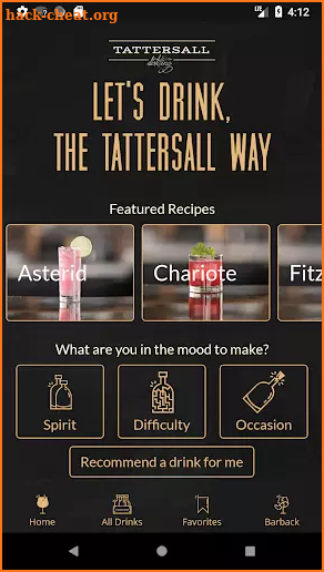 Tattersall screenshot