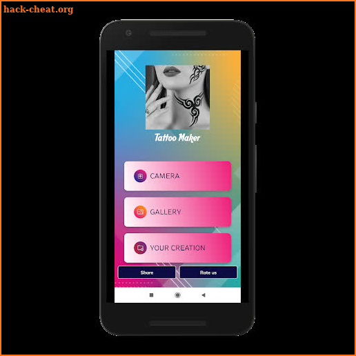 Tattoo Maker-Design-Creative screenshot