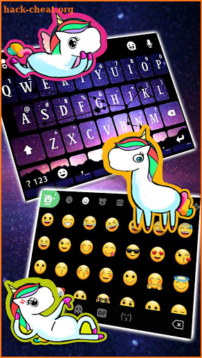 Taurus Galaxy Keyboard Theme screenshot