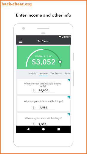 TaxCaster by TurboTax - Free screenshot