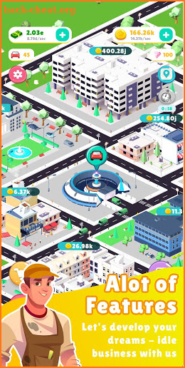 Taxi Inc. - Idle City Builder screenshot