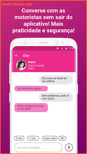 Táxi Rosa para Passageiras screenshot