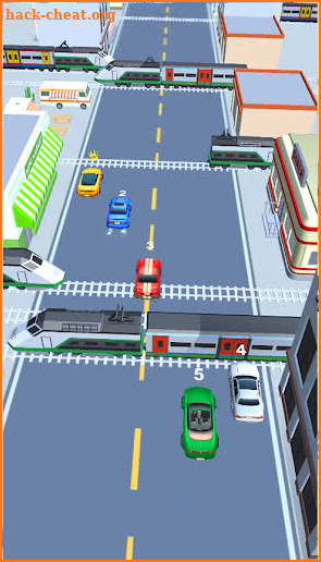 Taxi vs Train Racing screenshot