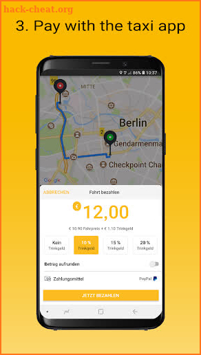 taxi.eu screenshot